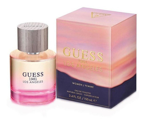 Guess 1981 Los Angeles 100 Edt Spray Volumen De La Unidad 100 Ml