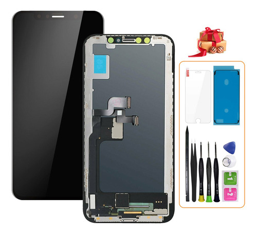  Pantalla Display Lcd Para iPhone X + Mica Kit De Regalo