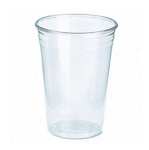 Vasos De Plástico Transparente X 100 Unidades De 1000cc