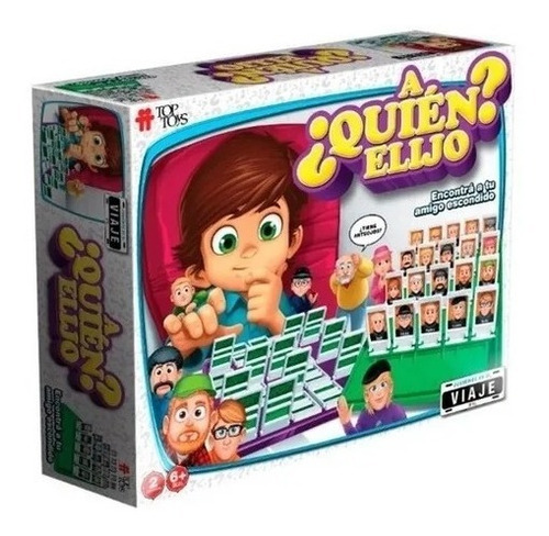 A Quien Elijo Juego De Mesa Versión De Viaje Top Toys- Lanús