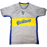 Camiseta Boca Jrs 2001 Gris Riquelme 10