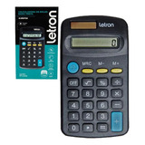 Calculadora De Bolso 8 Dígitos - Preto - Letron