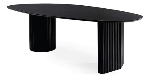  Mesa De Jantar Orgânica Laminada 270 X 130 Cm Madeira