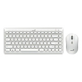 Combo Mouse-teclado Genius Luxemate Q8000 Blanco