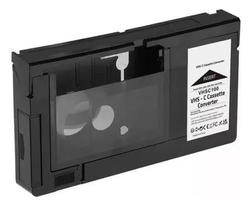 B Adaptador De Cassete Vhs-c Para Câmeras De Vídeo Vhs-c