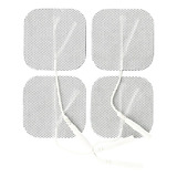 4 Electrodos Adhesivos Electroterapia Tens, Ems 5x5 Cm