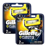 Kit Cargas Gillette Fusion Proshield Com 4 Unidades