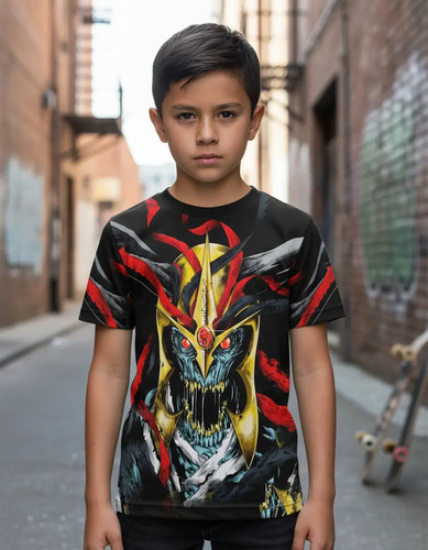 Playera Sublimada Infantil Munrra D2