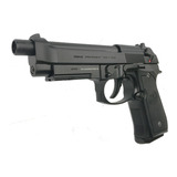 Pistola Airsoft G&g Gpm 92 Blowback Green Gas Metal 6 Mm