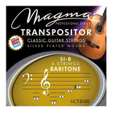 Encordado P/guitarra Clásica Magma Transpositor Baritone Si