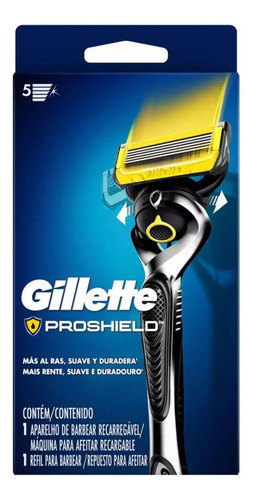 Máquina Para Afeitar Gillette Proshield 1 Pza