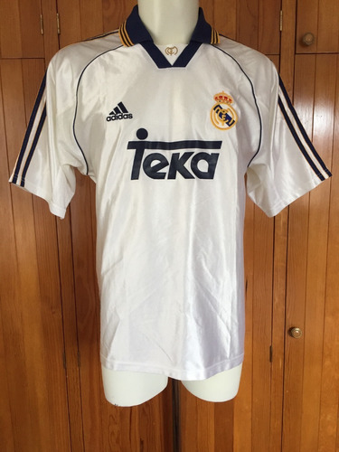 Jersey Real Madrid Local Teka Temporada 1998-2000 adidas