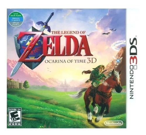 Zelda Ocarina Of Time 3ds Novo Lacrado A Pronta Entrega