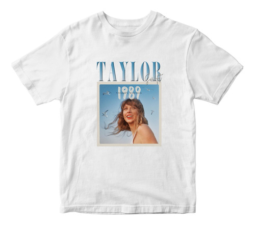 Remera Sin Género Holgada - Taylor Swift 1989 Tv