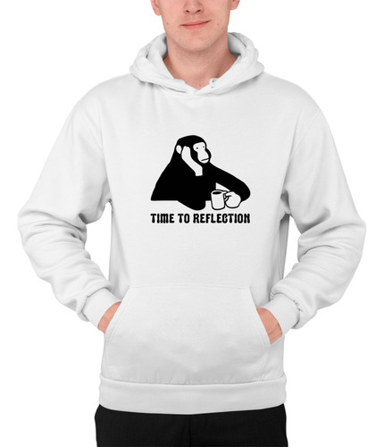 Sudadera Hoodie Mono Reflection Niño / Adulto 