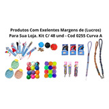 Kit Produtos Atacado Petshop Cães E Gatos Promoção 48 Itens