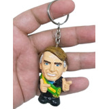 Boneco Caricatura Bolsonaro - Chaveiro