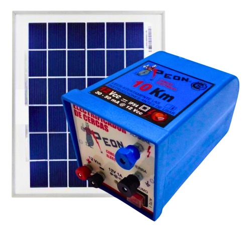 Boyero Electrificador Peón Solar 10km Certificado