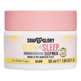 Soap & Glory Glow To Sleep - Máscara Facial Hidratante Par.