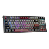 Teclado Mecanico Gamer Royal Kludge R87 Rgb Español / Ingles