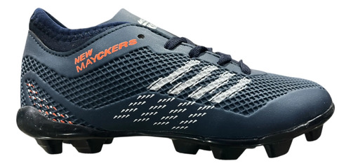 Tenis Futbol Rápido Fut7 Mayckers Niño Cocido 1233 Rey Negro