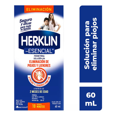 Herklin-esencial Solución 5 G, 1 Frasco 60 Ml | MercadoLibre