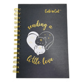 Cuaderno Libreta Gato Diseño Gatitos Croquera Kawaii Regalo