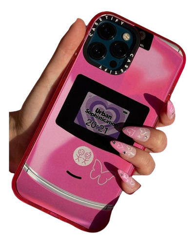 Funda Para iPhone Aesthetic Urban Sophistication Rosa