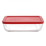 Set X3 Taper Rectangular Vidrio Templado Pyrex 3tamaños