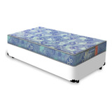 Cama Box Solteiro + Colchão Espuma D20 - Gazin Supreme 88cm