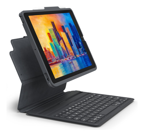 Funda Con Teclado Pro Keys Para iPad 10.2 Zagg