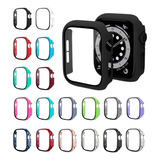 Capa Case Bumper Vidro Temperado Compativel Apple Watch 49