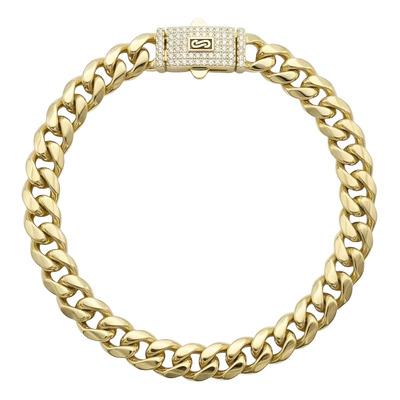 Pulso Monaco Chain 10mm Oro Laminado 18k | Meses sin interés