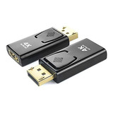 Displayport To Hdmi Adapter Peotriol 4k Gold-plated Dp Male