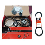 Kit Distribución Poly V Kangoo 1.6 16v K4m Original Gates