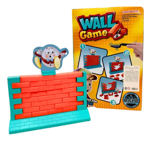 Juego De Mesa Pared De Ladrillos Romper Paredes Wall Game