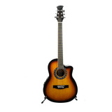 Guitarra Electroacustica Campero Tipo Ovation Sunburst