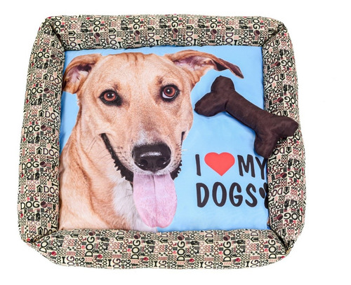 Cama Pet Para Cães Comfortpet Grande 60x60