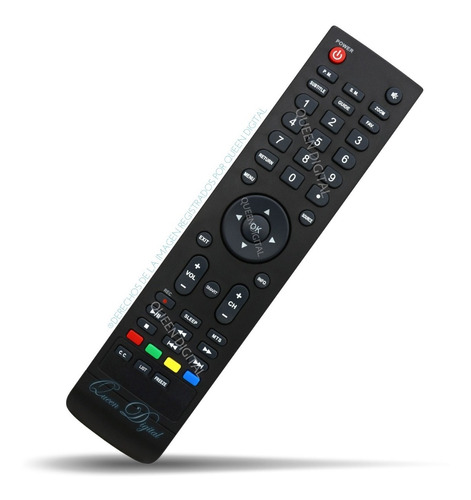 Control Remoto Para Smart Tv Hitachi Le40smart06 Le32smart06