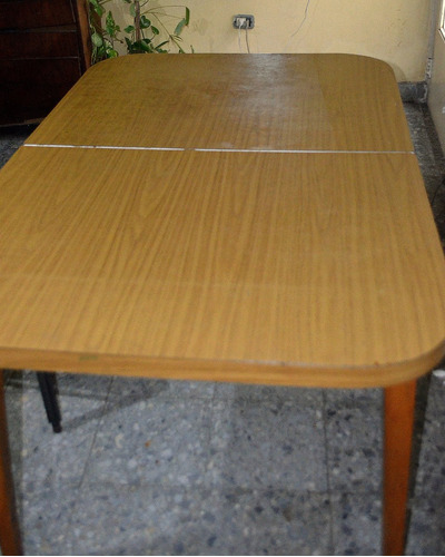 Mesa Rectangular Extensible De Formica Retira En Lanús