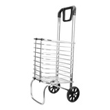 Carro Chango Compras Plegable Aluminio Reforzado 35kg Reforz