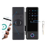 Fechadura Digital Porta Vidro Prova D'agua Alexa Ttlock Wifi