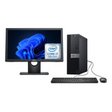 Cpu Desktop + Monitor Dell Optiplex I7 9ª 8gb 240 Ssd Win 10