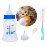 Mamadera Para Gatitos Pequeños Mascotas 150ml Recién Nacidos