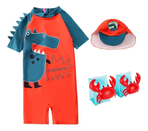 Bañadores Para Niños Ropa De Playa Gorro Float