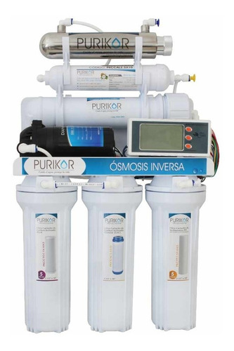 Purificadora De Agua Domestica , Ro , Uv , Mod.pkro100-6uvpm