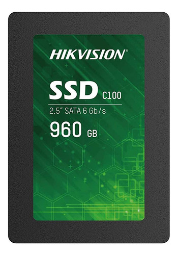 Disco Hikvision De Estado Solido C100 960gb Ssd 2.5  Sata