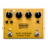 M287 Sub Octava Bass Fuzz Analógica Pedal De Efecto Para Gui