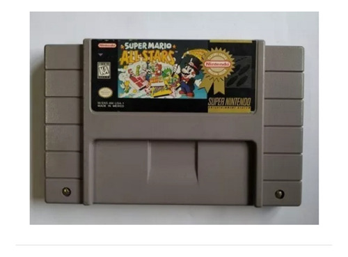 Cartucho Super Mario All Stars Million Seller Snes Original 