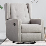 Silla Reclinable Mecedora Giratoria Canmov, Silla Reclinable